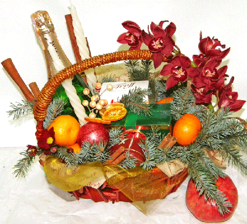 Christmas gifts: gift baskets for men and women